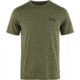 Fjallraven Abisko Wool Logo Short Sleeve - Mens, Laurel Green, Extra Small, F86977-625-XS