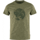 Fjallraven Arctic Fox T-Shirt - Mens, Laurel Green, Medium, F87220-625-M