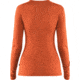 Fjallraven Bergtagen Thinwool LS - Womens, Hokkaido Orange, Small, F89886-208-S