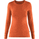 Fjallraven Bergtagen Thinwool LS - Womens, Hokkaido Orange, Small, F89886-208-S