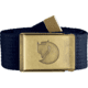 Fjallraven Canvas Brass Belt 4 cm, Dark Navy, One Size, F77297-555-1 Size