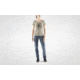 Fjallraven Fikapaus T-Shirt - Womens, Light Olive/Melange, Medium, F83512-622-999-M