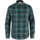 Fjallraven Fjallglim Shirt - Mens, Arctic Green-Navy, Extra Large, F81380-667-560-XL