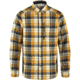 Fjallraven Fjallglim Shirt - Mens, Buckwheat Brown-Dark Navy, Extra Small, F81380-232-555-XS