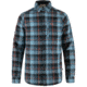 Fjallraven Fjallglim Shirt - Mens, Indigo Blue/Dawn Blue, Extra Large, F81380-534-543-XL
