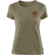 Fjallraven Forever Nature Badge T-Shirt - Womens, Extra Large, Light Olive, F89877-622-XL