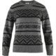 Fjallraven Greenland Re-Wool Pattern Knit - Womens, Dark Grey, Medium, F83523-030-M