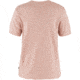 Fjallraven Hemp Blend T-Shirt - Womens, Chalk Rose, Medium, F14600163-302-M