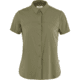 Fjallraven High Coast Lite Short Sleeve Shirt - Womens, Green, Large, F87037-620-L
