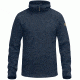 Fjallraven High Coast Wool Hoodie - Men's-Navy-Small
