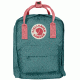 Fjallraven Kanken Backpack - Kid's-Frost Green/Peach Pink-7 L