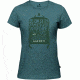 Fjallraven Kanken T-Shirt Womens, Frost Green, XS F89978-664-XS