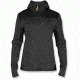 Fjallraven Keb Fleece Hoodie - Women's-Dark Grey-X-Small