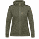 Fjallraven Keb Fleece Hoodie - Womens, Laurel Green/Deep Forest, Medium, F89765-625-662-M