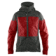 Fjallraven Keb Jacket - Mens, Stone Grey-Lava, Small, F87211-018-335-S