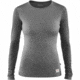 Fjallraven Keb Wool T-Shirt Long Sleeve - Womens, Light Grey-Grey, Extra Large, F89753-010-020-XL