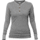 Fjallraven Lappland Merino Henley Long Sleeve -Womens, Grey, Extra Small, F90189-020-XS