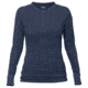 Fjallraven Lappland Merino Henley Long Sleeve -Womens, Storm, Large, F90189-638-L