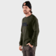 Fjallraven Logo Sweater - Mens, Deep Forest, Medium, F84142-662-M