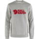 Fjallraven Logo Sweater - Mens, Grey-Melange, 2XL, F84142-020-999-XXL