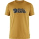 Fjallraven Logo T-Shirt - Men's, Ochre, Extra Small, F87310-160-XS