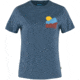 Fjallraven Nature T-shirt - Womens, Indigo Blue, 2XS, F84787-534-XXS
