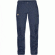 Fjallraven Nikka Trousers Womens, Storm, 44 Waist, Unhemmed F89236-638-44