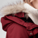 Fjallraven Nuuk Lite Parka - Womens, Bordeaux Red, Extra Small, F87161-347-XS