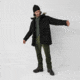 Fjallraven Nuuk Parka - Mens, Black, Large, F86668-550-L