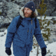Fjallraven Nuuk Parka - Mens, Mountain Blue, Medium, F86668-570-M