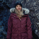 Fjallraven Nuuk Parka - Womens, Port, Small, F86369-357-S