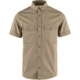Fjallraven Ovik Air Stretch Short Sleeve Shirt - Mens, Suede Brown, Small, F12600213-244-S