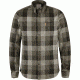 Fjallraven Ovik Big Check Shirt - Men's-Black-X-Large