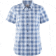 Fjallraven Ovik Check Shirt Short Sleeve - Womens, Blue Ridge, F89860-519-S