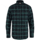 Fjallraven Ovik Comfort Flannel Shirt - Mens, Dark Navy/Arctic Green, Small, F84132-555-667-S