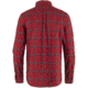 Fjallraven Ovik Comfort Flannel Shirt - Mens, Red Oak/Navy, Large, F84132-345-560-L