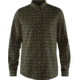 Fjallraven Ovik Flannel Shirt - Mens, Deep Forest, Large, F82979-662-L
