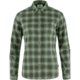 Fjallraven Ovik Flannel Shirt - Womens, Deep Forest-Patina Green, Large, F89833-662-614-L