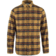 Fjallraven Ovik Heavy Flannel Shirt - Mens, Buckwheat Brown-Autumn Leaf, Medium, F82978-232-215-M
