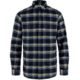 Fjallraven Ovik Heavy Flannel Shirt - Mens, Dark Navy/Buckwheat Brown, Medium, F82978-555-232-M
