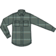 Fjallraven Ovik Heavy Flannel Shirt - Womens, Patina Green/Deep Patina, Extra Small, F86999-614-679-XS