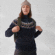 Fjallraven Ovik Knit Cardigan - Womens, Dark Navy, 2XS, F84148-555-XXS