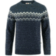 Fjallraven Ovik Knit Sweater - Mens, Dark Navy/Mountain Blue, Large, F81829-555-570-L