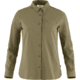 Fjallraven Ovik Lite Long Sleeve Shirt - Womens, Green, Medium, F89980-620-M