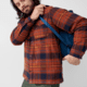 Fjallraven Ovik Lite Padded Shirt - Mens, Autumn Leaf-Dark Navy, Medium, F87069-215-555-M