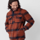 Fjallraven Ovik Lite Padded Shirt - Mens, Autumn Leaf-Dark Navy, Medium, F87069-215-555-M