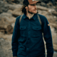 Fjallraven Ovik Lite Padded Shirt - Mens, Dark Navy-Dark Navy, Small, F87069-555-555-S