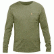 Fjallraven Ovik Pocket Long Sleeve T-Shirt - Men's-Green-X-Large