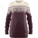 Fjallraven Ovik Scandinavian Sweater - Women's, Large, Dark Garnet, F89876-356-L