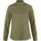 Fjallraven Ovik Travel Long Sleeve Shirt - Womens, Green, Medium, F89843-620-M